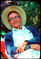 Man With Straw Hat Ashland JUL 80